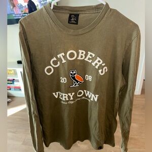OVO 2008, olive green long sleeve (M)